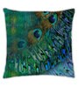 Christmas Collection Multicolor Abstract Satin 16X16 Inches Cushion Cover