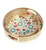 Christmas Ring Metal Basket Set of 2