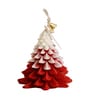 Christmas Tree Red Wax Scented Candles