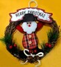 Christmas Wreath For Front Door Christmas Decorations & Artificial Pine Santa Claus Wreaths