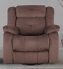 Christopher 1 seater Recliner in Light Brown Colour