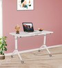 Chroma Foldable Study Table in White Finish