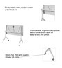 Chroma Foldable Study Table in White Finish