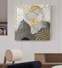 Chromatic Elevation Glass Finish Square Wall Art