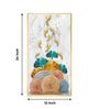 Chromatic Fish Glass Finish Vertical Wall Art