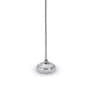 Chrome Crystal & metal Crystal Nova floor lamp