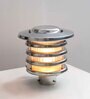 Chrome finish Florescent bulb Pole Lamp & Gate Light