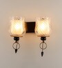 Chua Antique Brass Metal Wall Light