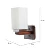 Paola Wooden Wood Wall Sconces