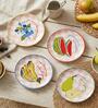 Chumbak Farmlife Snack Plates Gift Set of 4
