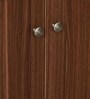 Churchill 2 Door Shoe Cabinet in Walnut Finish