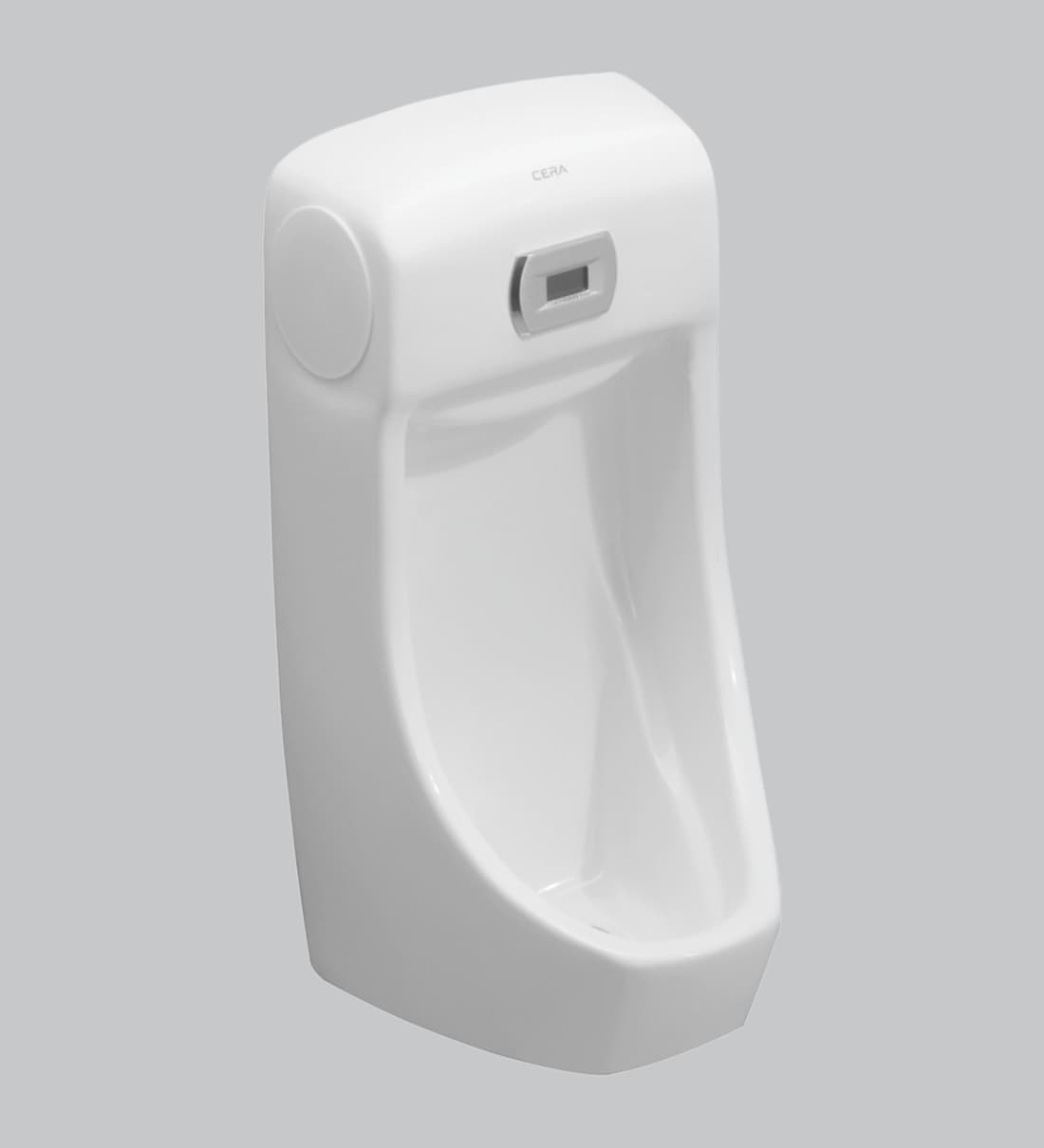 Buy Ceramic Wall Mounting Urinal in White with Integrated Electronic