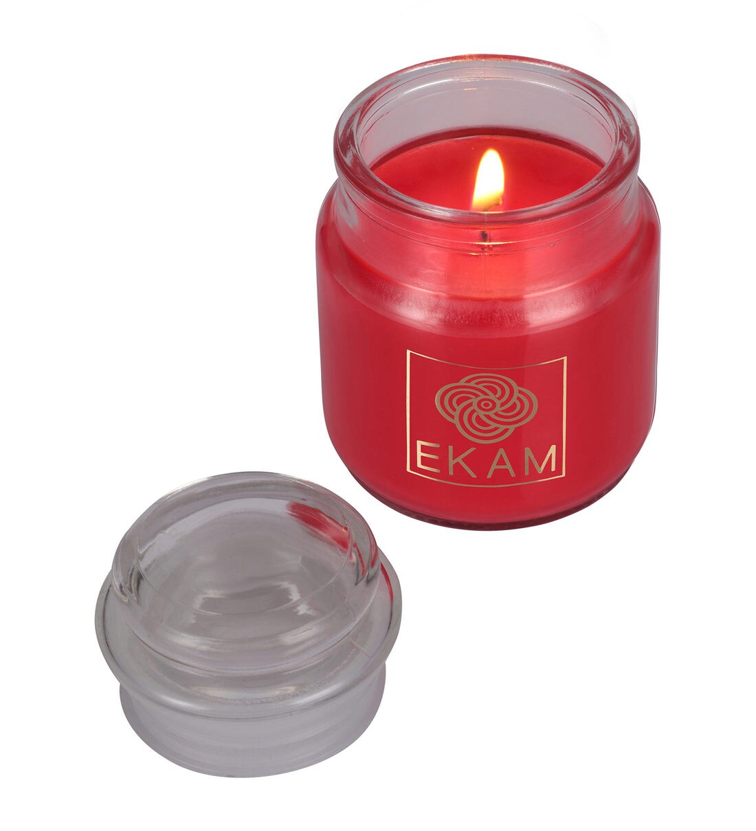 Buy Cinnamon Aroma Set of 5 Scented Candles by EKAM Online Scented