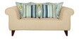 Cielo Fabric 2 Seater Sofa in Beige Colour
