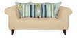 Cielo Fabric 2 Seater Sofa in Beige Colour