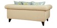 Cielo Fabric 2 Seater Sofa in Beige Colour