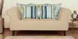 Cielo Fabric 2 Seater Sofa in Beige Colour
