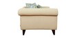 Cielo Fabric 2 Seater Sofa in Beige Colour