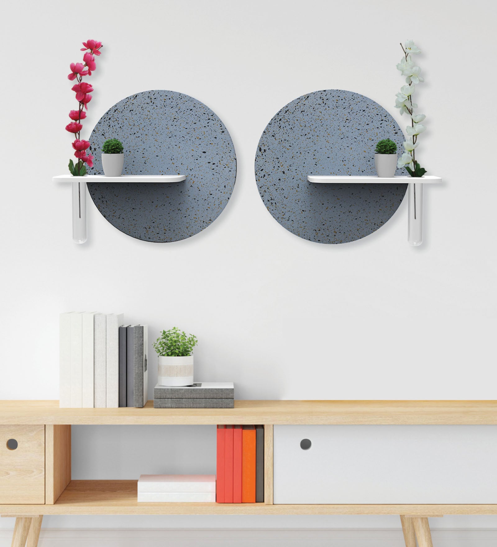Circular Floating Wall Shelve