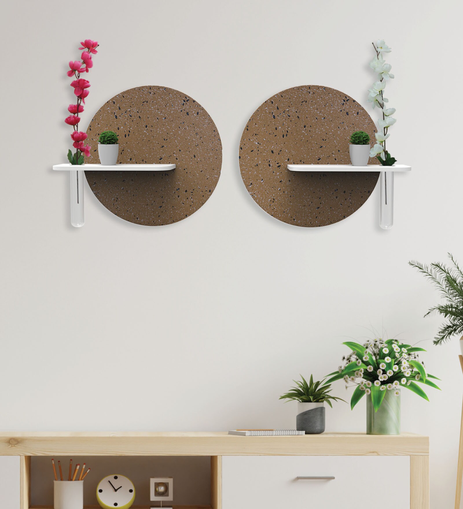 Circular Floating Wall Shelve