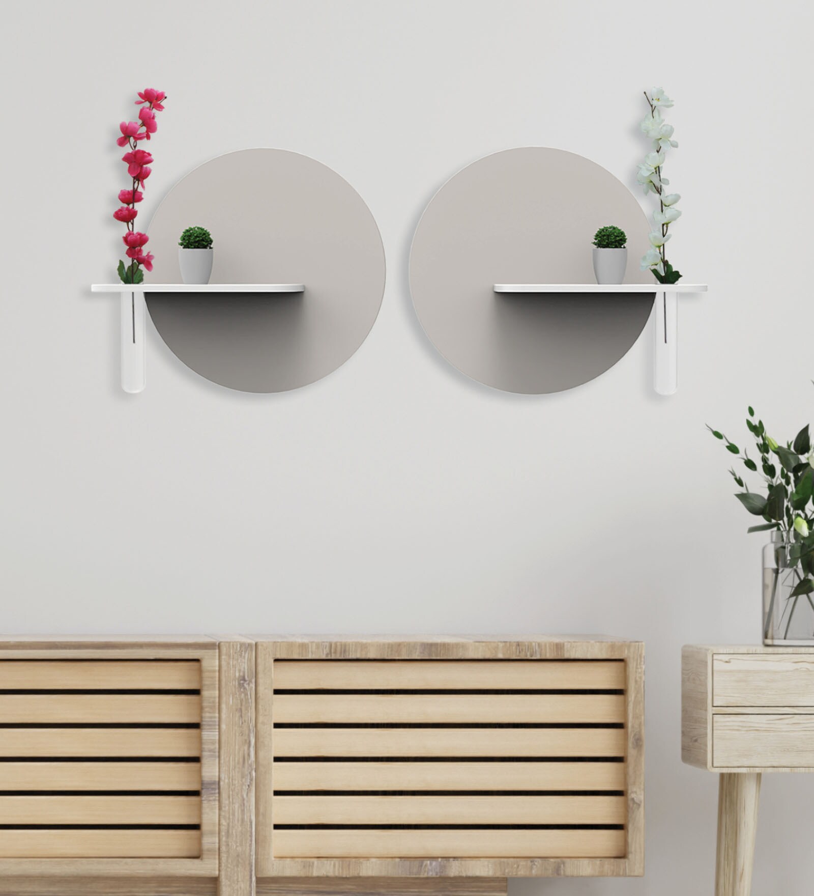 Circular Floating Wall Shelve