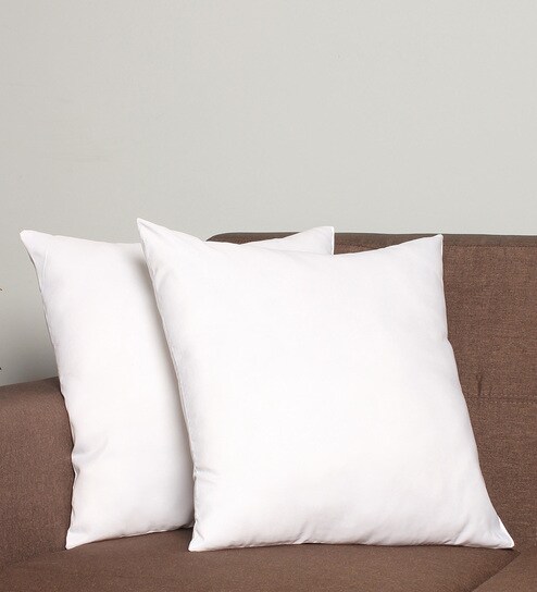 Buy Cirro Polyster 18x18 Inch Cushion Insert Set Of 2 By