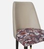Ciaro Solid Wood Dining Chair In Beige & Floral