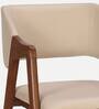 Ciaz Fabric Dining Chair In Cream Colour