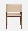 Ciaz Fabric Dining Chair In Cream Colour