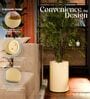 CILIN TALL Beige 18 Inch German Polymer Round Plant Container