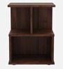 Cinder Bedside Table In Columbian Walnut Colour