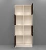 Cinderella 8 Shelves Bookshelf in Aisan Walnut & Highland Pine Finish