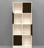 Cinderella 8 Shelves Bookshelf in Chiyoda Wange & Highland Pine Finish