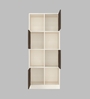 Cinderella 8 Shelves Bookshelf in Cochwood Brown & Highland Pine Finish