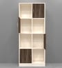 Cinderella 8 Shelves Bookshelf in Cochwood Brown & Highland Pine Finish