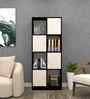 Cinderella 8 Shelves Bookshelf in Highland Pine & Chiyoda Wange Finish