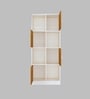 Cinderella 8 Shelves Bookshelf in Plateau Apple & Highland Pine Finish