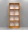 Cinderella 8 Shelves Bookshelf in Plateau Apple Finish