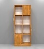 Cinderella 8 Shelves Bookshelf in Plateau Apple Finish