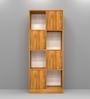 Cinderella 8 Shelves Bookshelf in Plateau Apple Finish