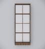 Cinderella 8 Shelves Open Multipurpose Matrix Cabinet in Cochwood Brown Finish
