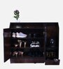 Cindy Shoe Cabinet In Brown Teak Colour