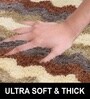 Cinnamon Microfiber 15x23 Inches Super Soft Bath Mat