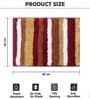 Cinnamon Microfibre 16x24 Inches Lightweight Bath Mat