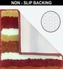 Cinnamon Microfibre 16x24 Inches Washable Bath Mat