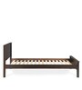 Cipher Solid Wood Single Bed in Espresso Finish