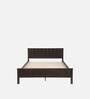 Cipher Solid Wood Queen Size Bed in Espresso Finish