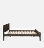 Cipher Solid Wood Queen Size Bed in Espresso Finish