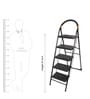 Cipla Plast Folding Ladder with Wide Steps 
