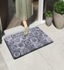 Circle PVC 16x24 Inches Anti Skid Door Mat